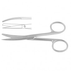 Operating Scissor Curved - Sharp/Blunt Stainless Steel, 14.5 cm - 5 3/4"